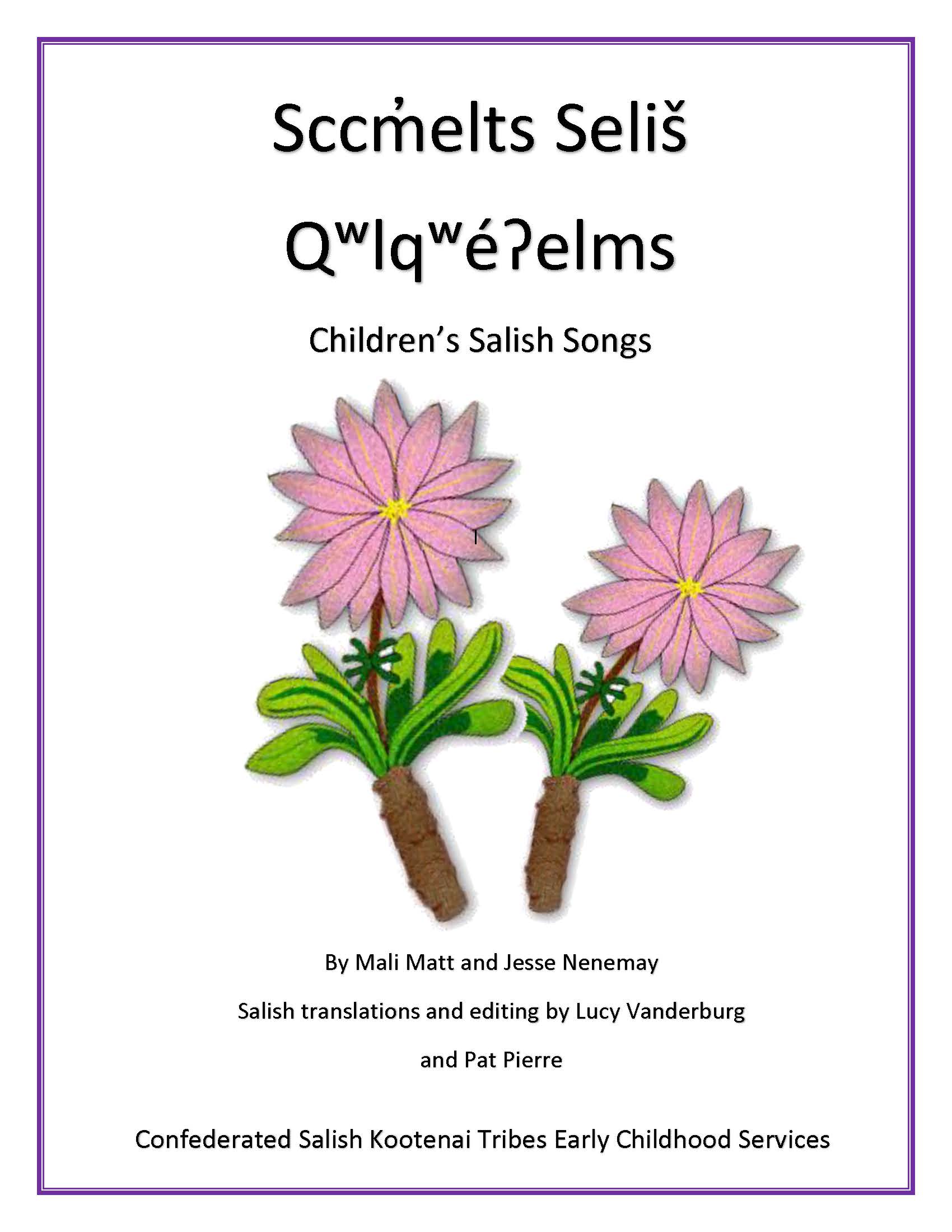 ECS Childrens Salish Song Book Page 01