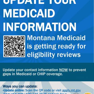 Medicaid Announcement: Update your info today